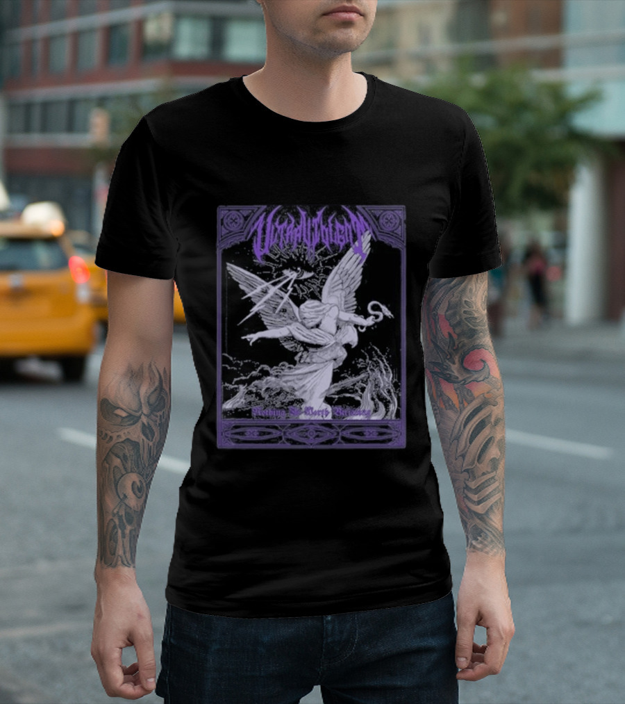 Ultraviolent Angelic Battle Nothing Is Worth Believing T-Shirt