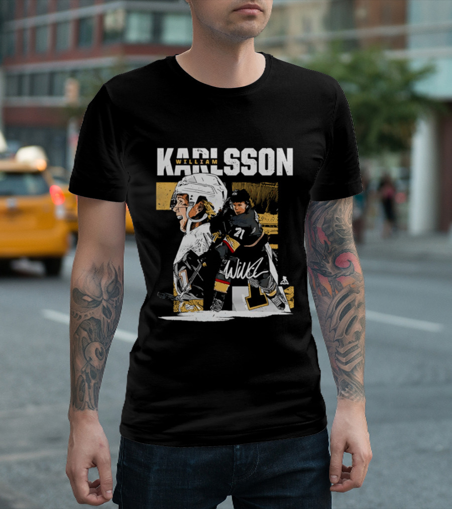 William Karlsson 71 Vegas Golden Knights NHL Player T-Shirt
