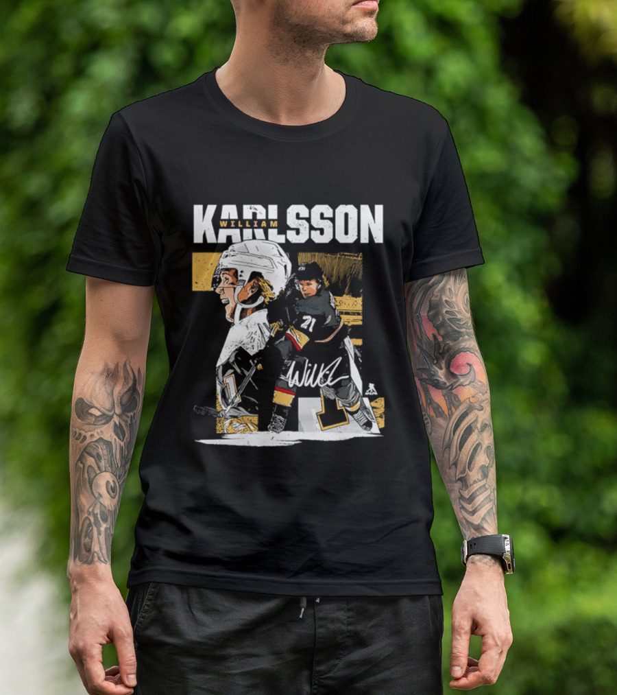 William Karlsson 71 Vegas Golden Knights NHL Player T-Shirt