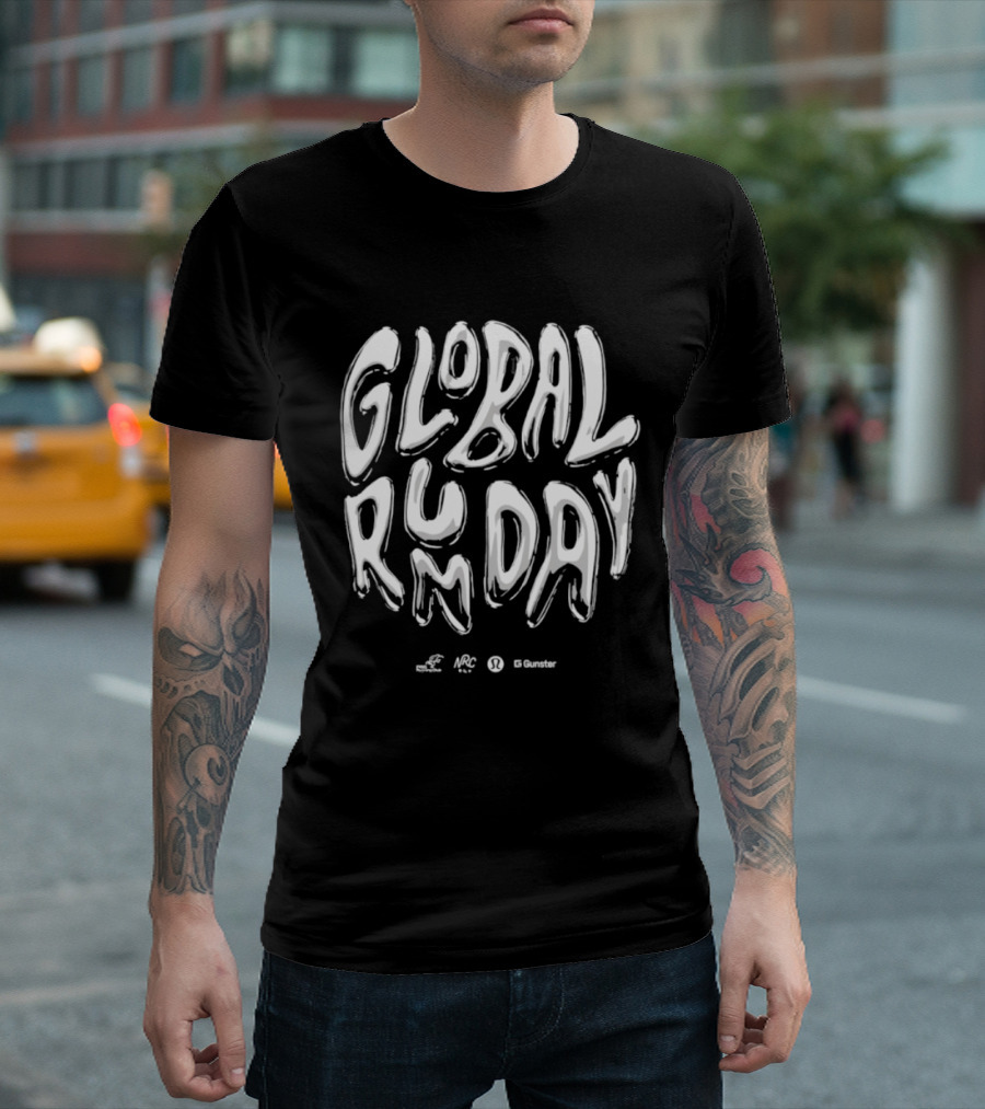 Global Run Day PRS Running Club Lululemon Gunster NRC T-Shirt