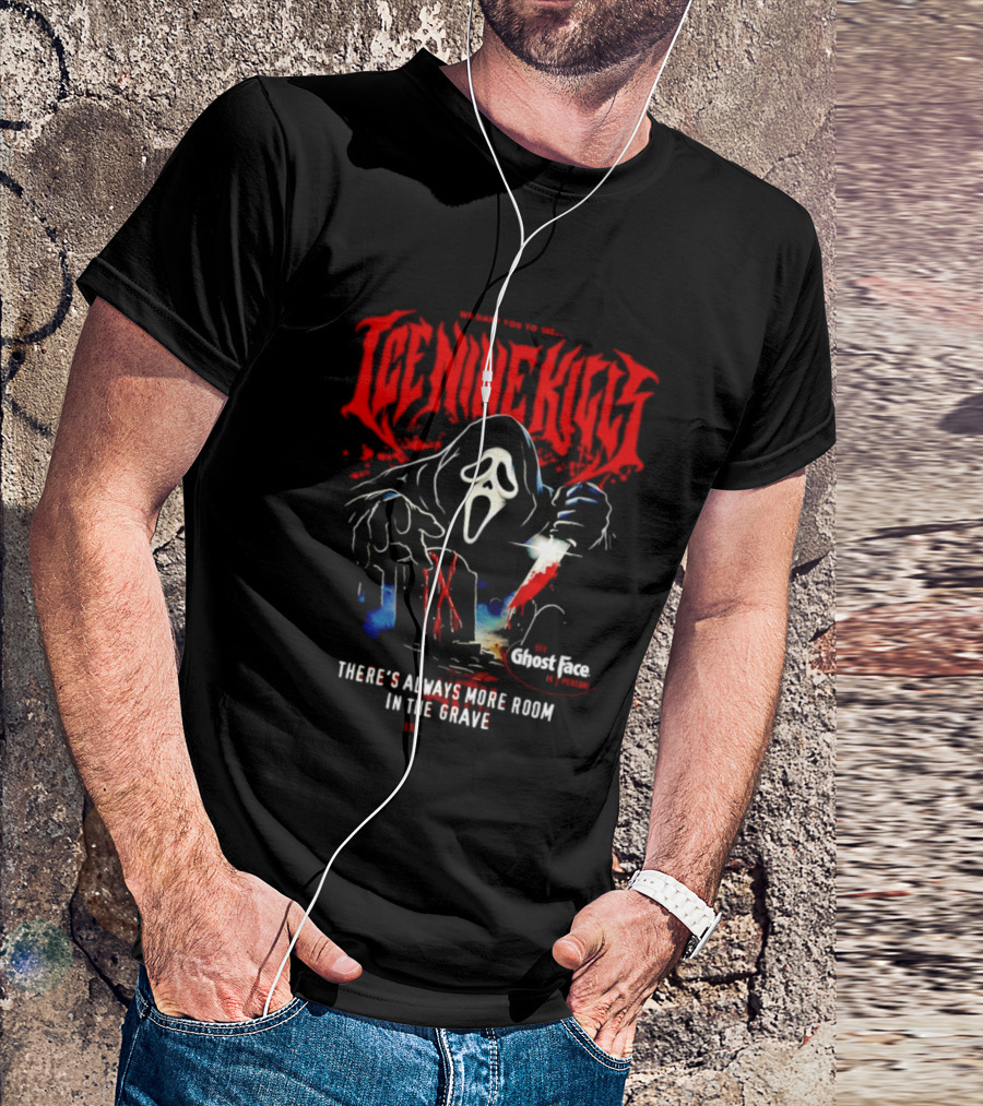 Ice Nine Kills Ghost Face There's Always More Room In The Grave T-Shirt