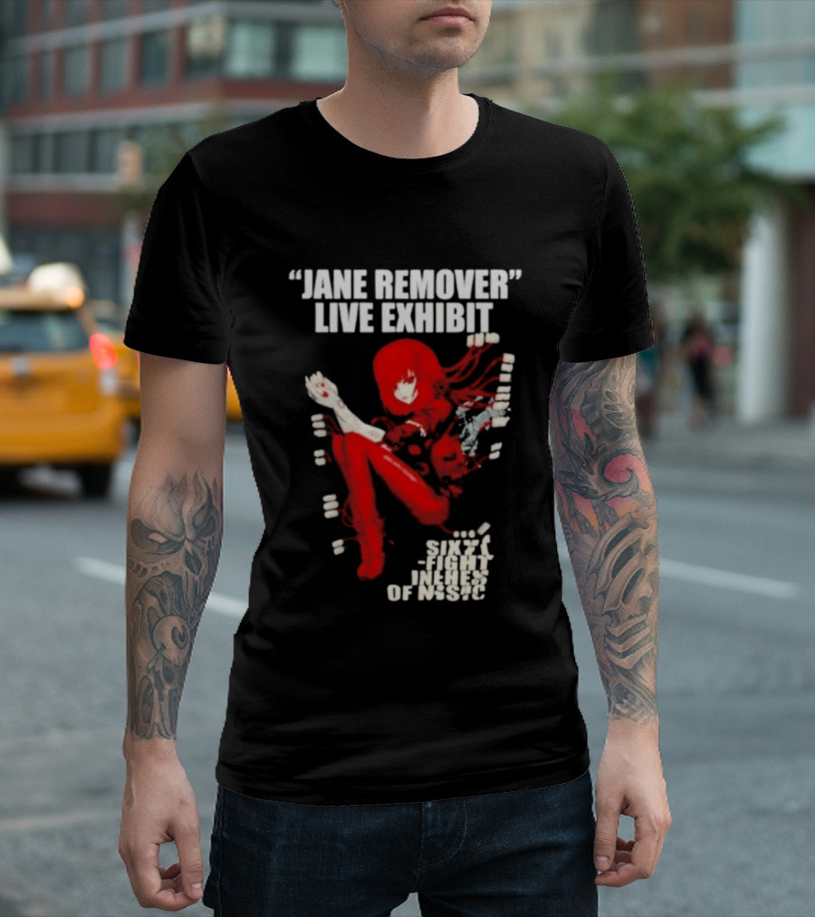Jane Remover Live Exhibit Neon Genesis Sixty Fight Inches Of Music T-Shirt