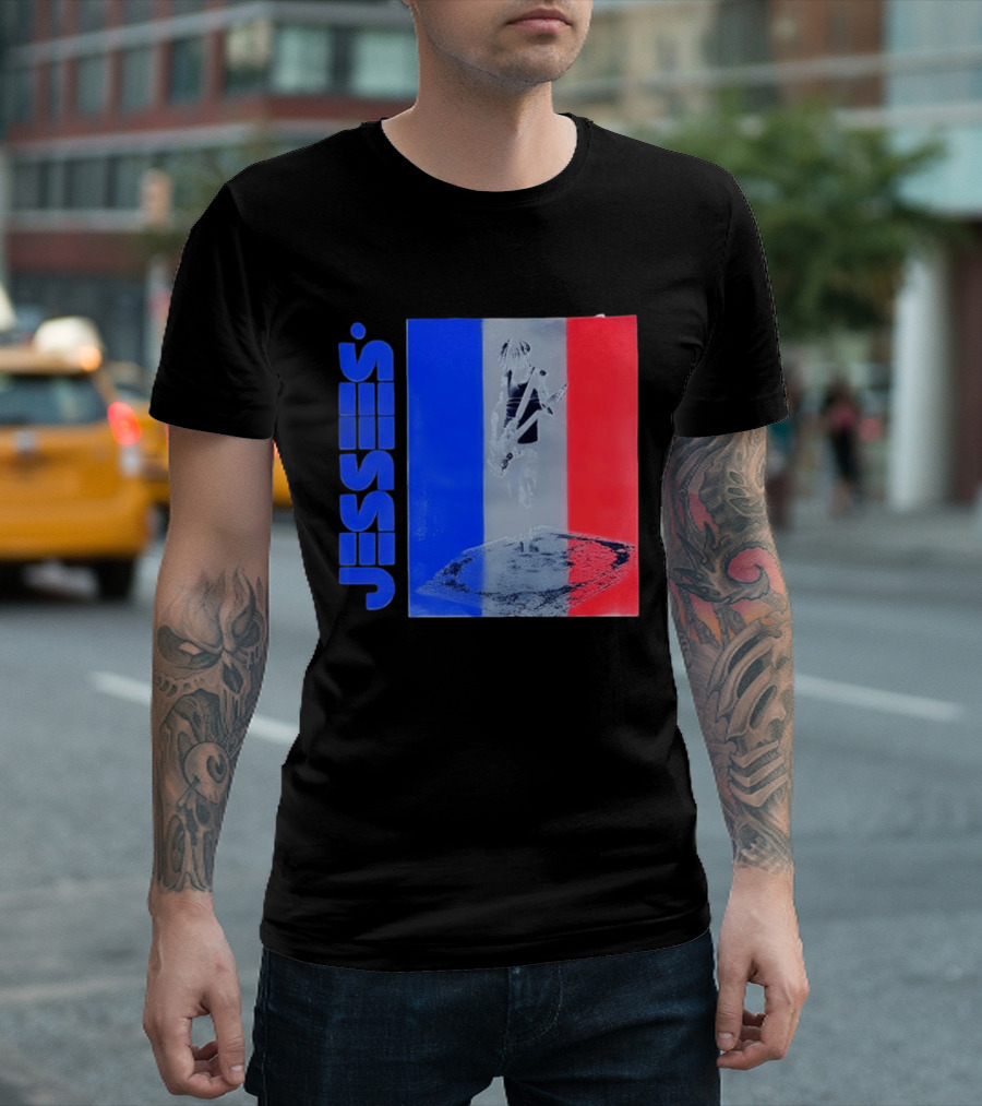 Jesse Smith Kenji Furuya Tricolor Bassist T-Shirt