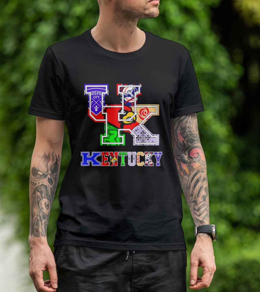 KY Wildcats Cardinals Louisville City Racing Lexington Kentucky T-Shirt