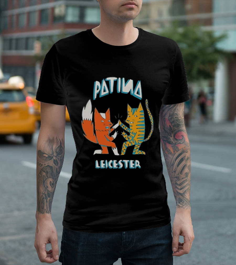 Patina Leicester Fox Tiger Illustration Kid Acne Gimme 3 T-Shirt