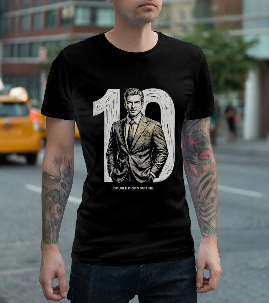 Pierce Brosnan 10 Double Digits Suit Me Timeless T-Shirt