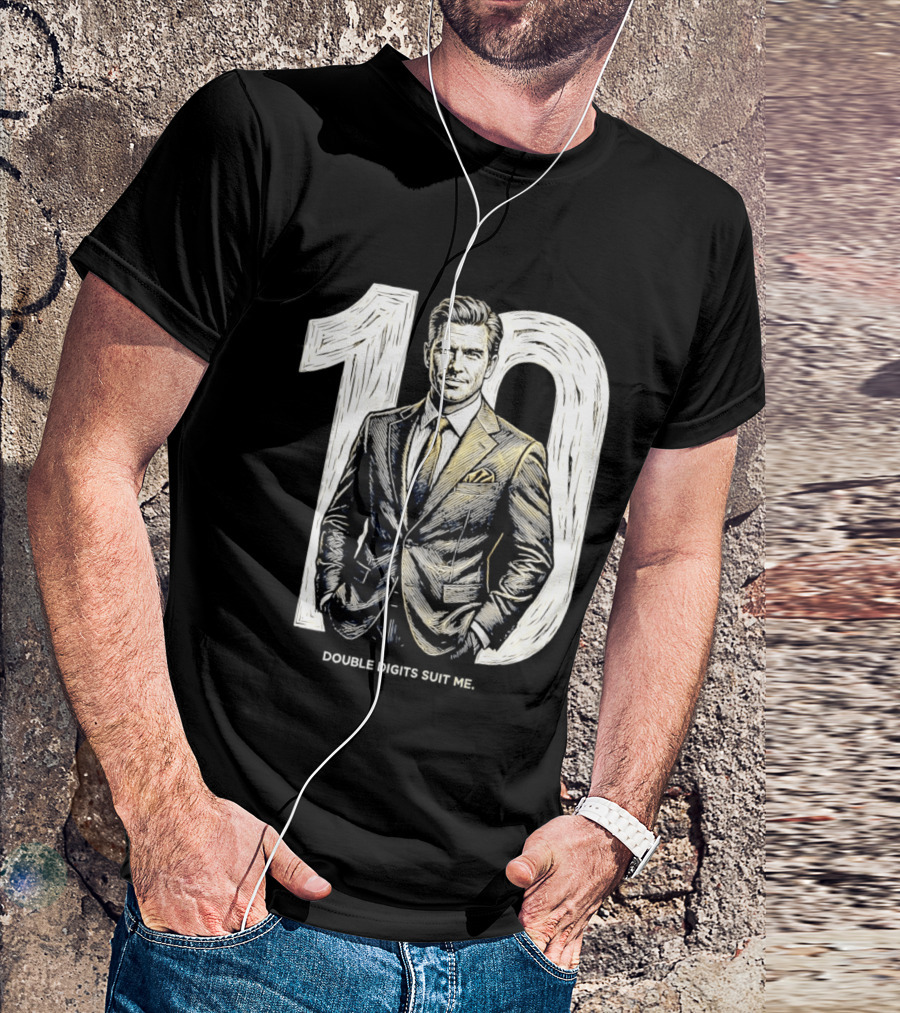 Pierce Brosnan 10 Double Digits Suit Me Timeless T-Shirt