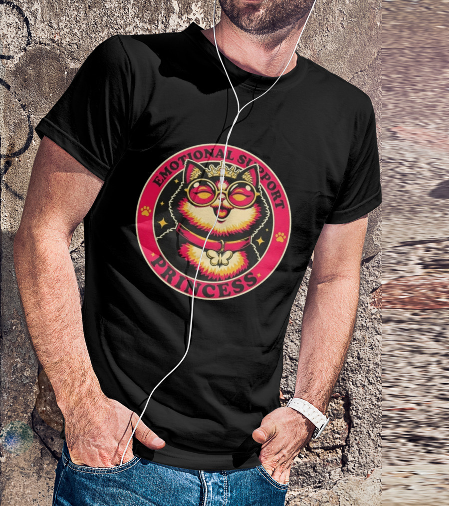 Dungeon Crawler Carl Emotional Support Princess Donut Cat T-Shirt