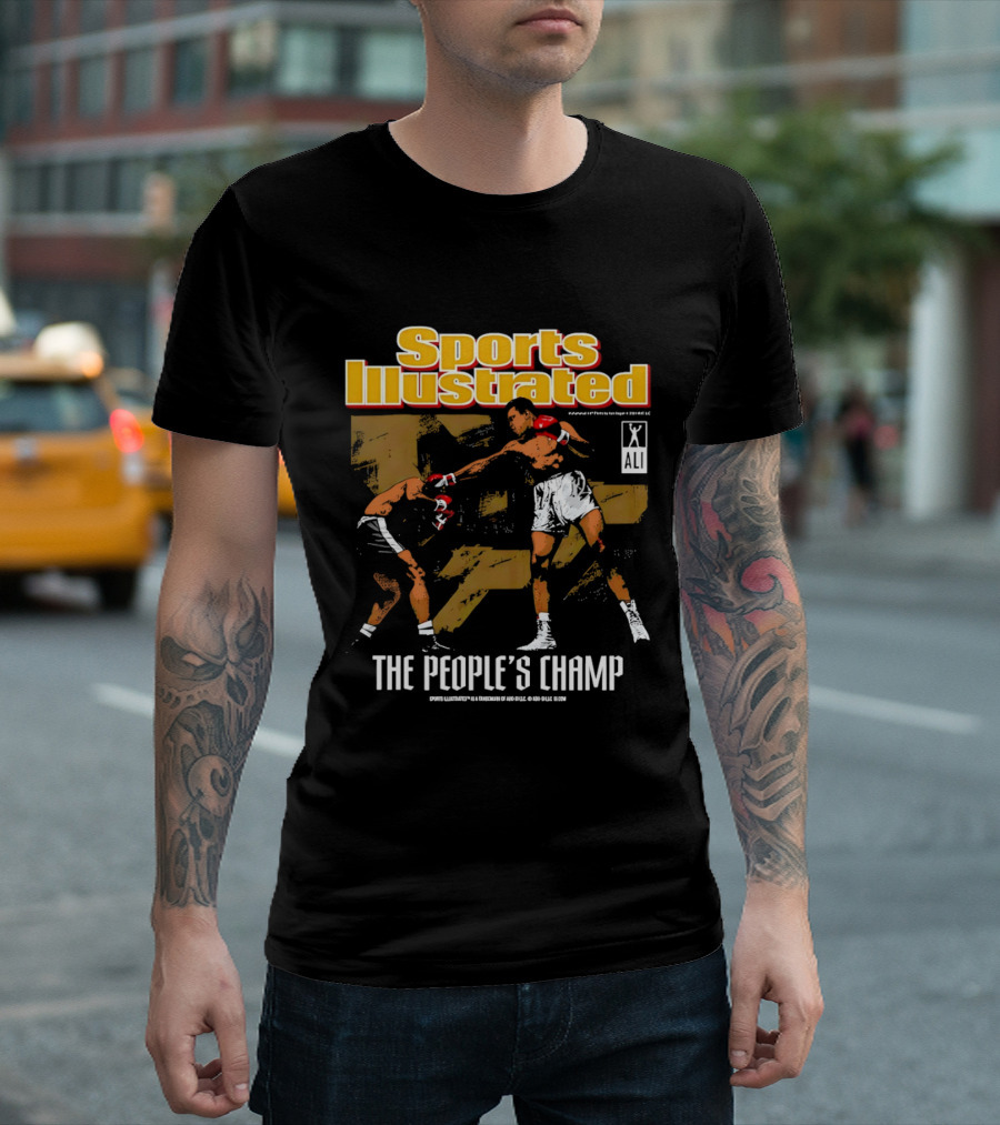 Sports Illustrated Muhammad Ali The People's Champ Boxing T-Shirt