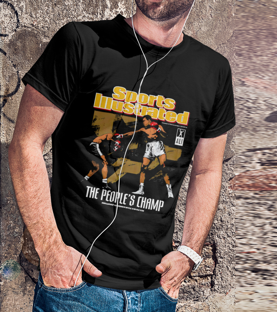 Sports Illustrated Muhammad Ali The People's Champ Boxing T-Shirt