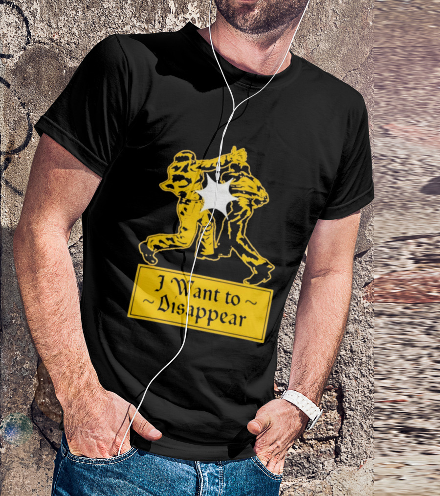I Want To Disappear The Smiths Fighting Men Music Album T-Shirt