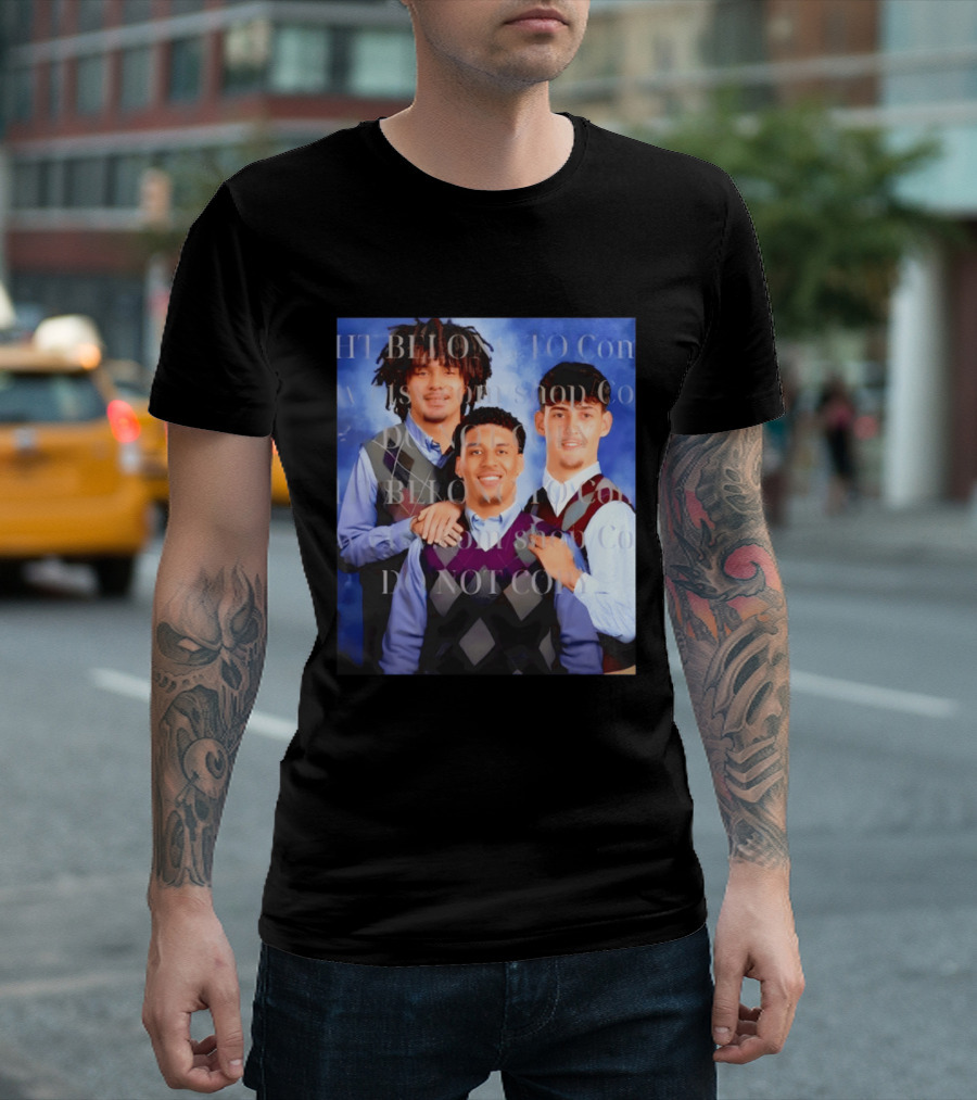 Yaxel Lendeborg Elliot Cadeau Aday Mara Step Brothers Basketball Photo T-Shirt