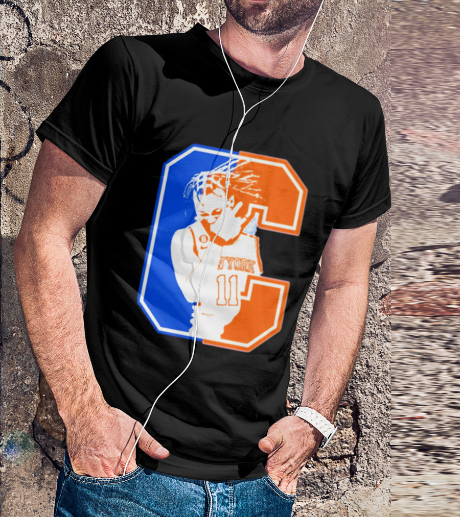 New York Knicks Jalen Brunson 11 C Basketball Fan T-Shirt