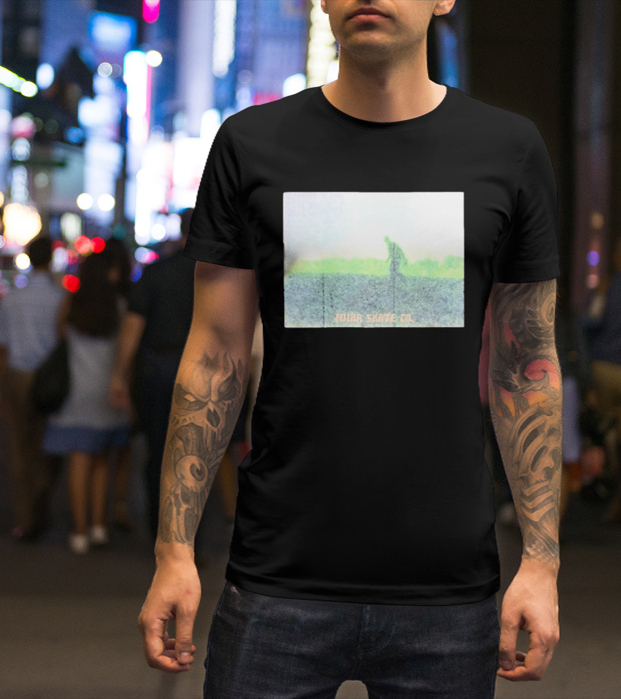 Flatspot Polar Beach Walk Contrast Polar Skate Co T-Shirt