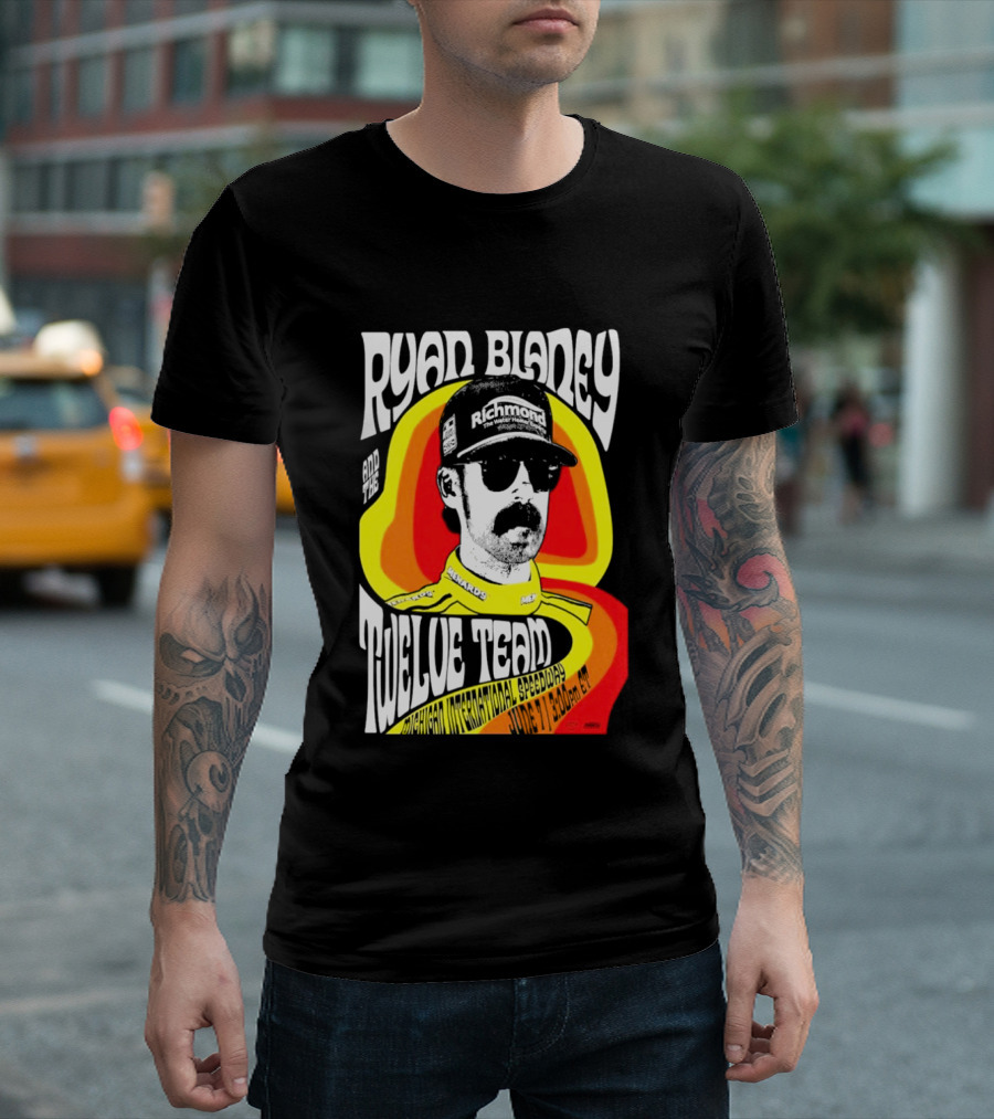 Ryan Blaney 12 Tribute Team Michigan International Speedway June 7 2026 T-Shirt
