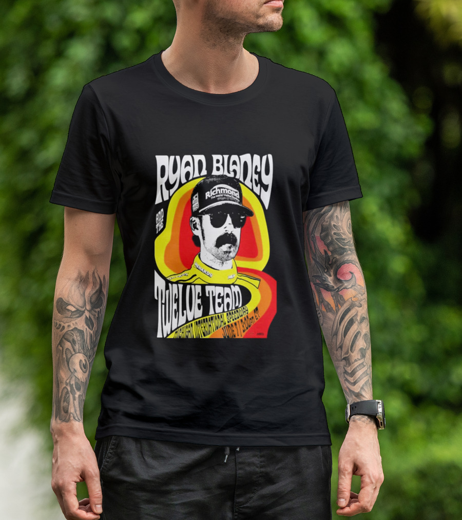 Ryan Blaney 12 Tribute Team Michigan International Speedway June 7 2026 T-Shirt