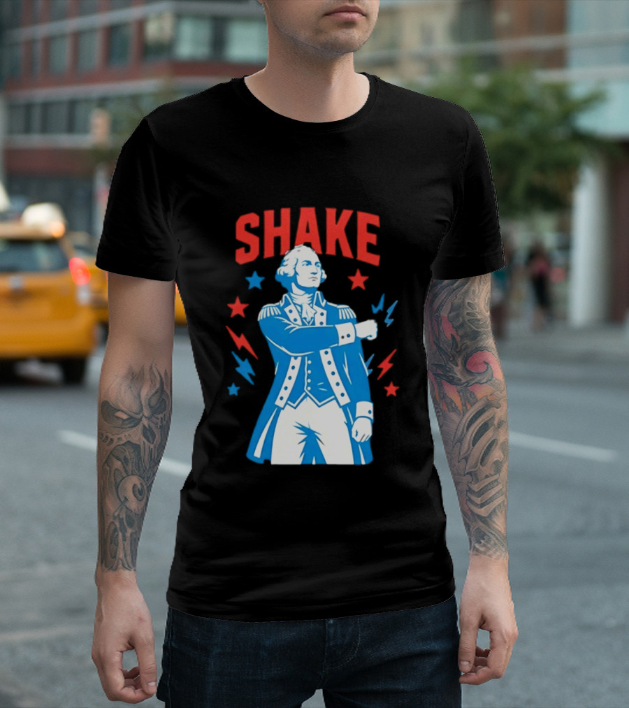 Shake And Bake George Washington America Drinking T-Shirt