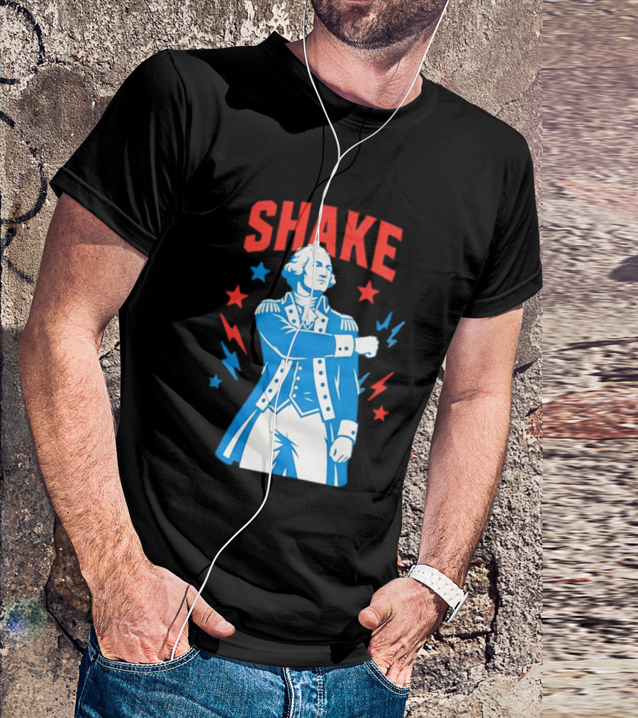 Shake And Bake George Washington America Drinking T-Shirt