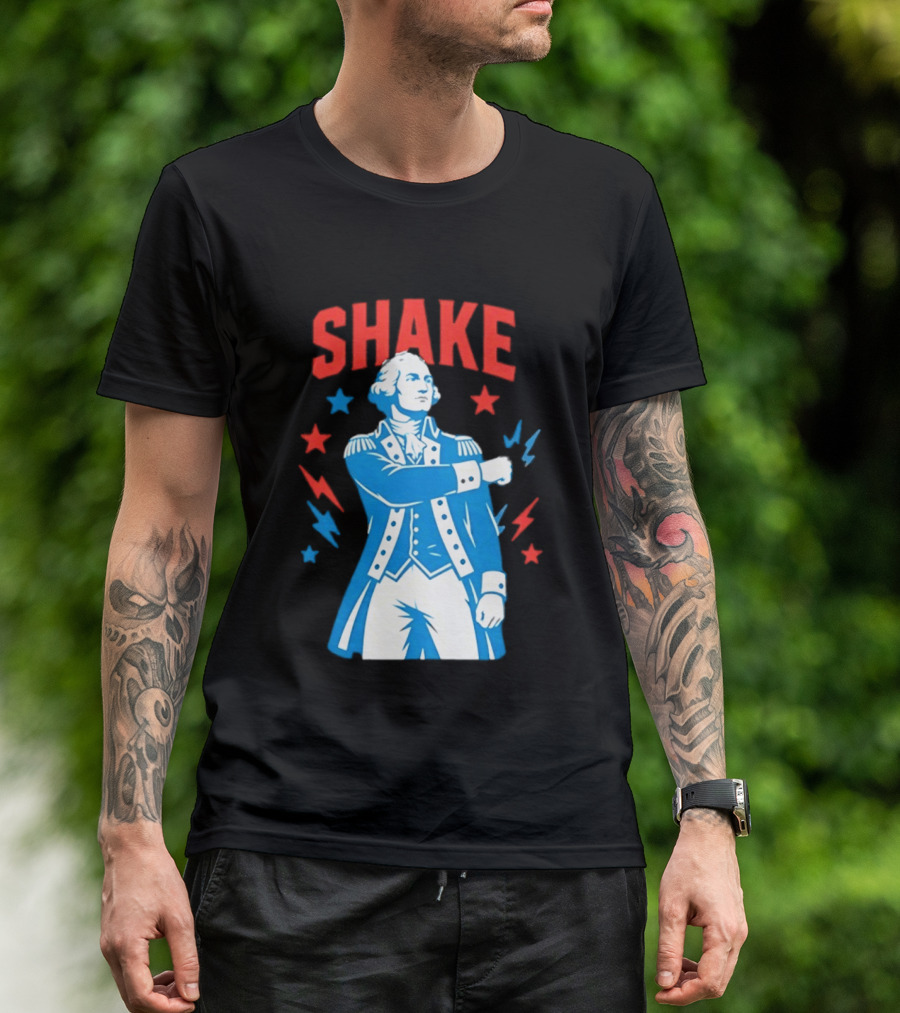 Shake And Bake George Washington America Drinking T-Shirt