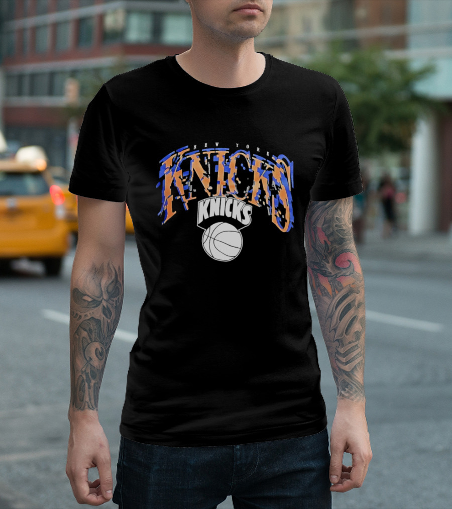 New York Knicks Suga Collaboration NBA Basketball T-Shirt