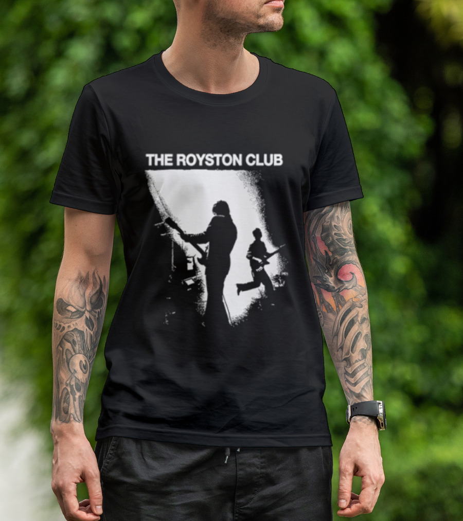 The Royston Club Songs For The Spine Tour 2026 Silhouette Band T-Shirt