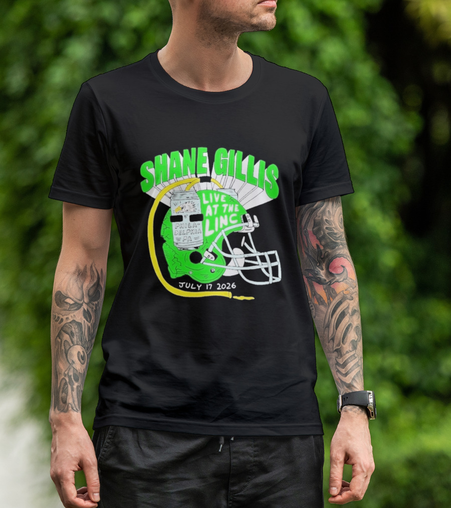Shane Gillis Live At The Linc Philadelphia July 17 2026 Helmet T-Shirt