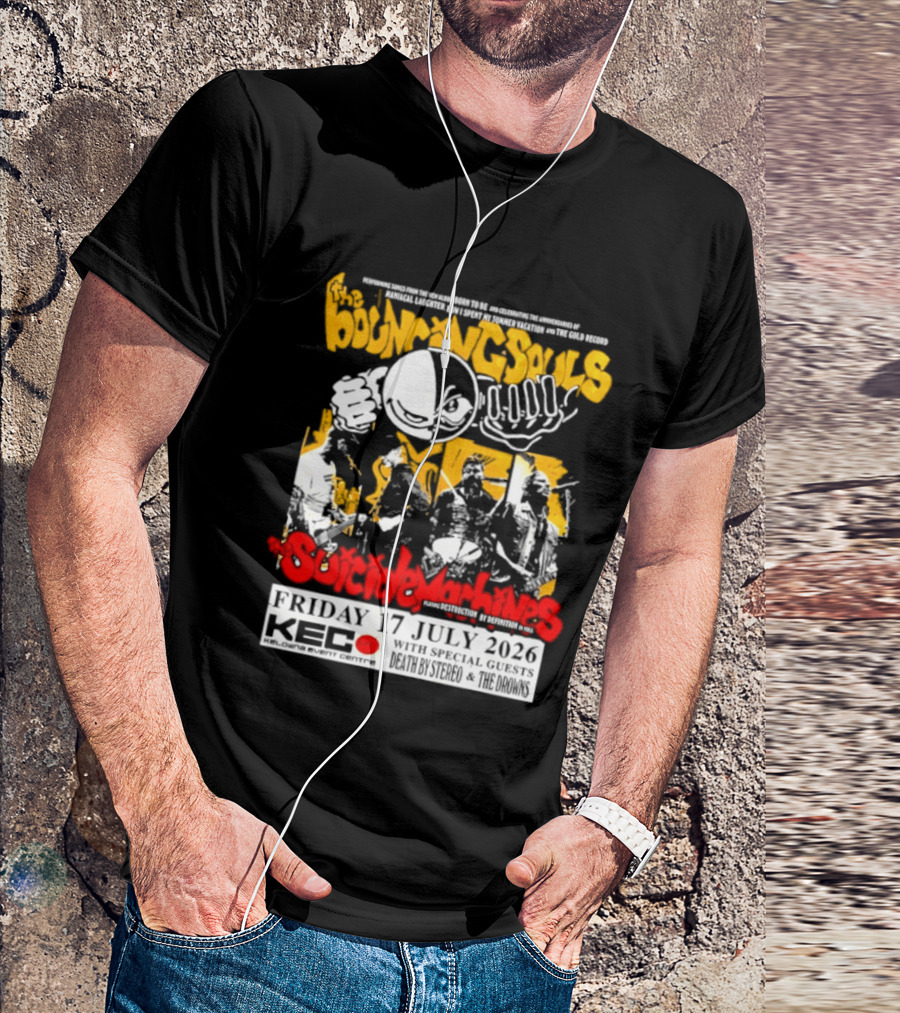 Bouncing Souls The Suicide Machines Live At Kelowna Event Centre July 2026 T-Shirt
