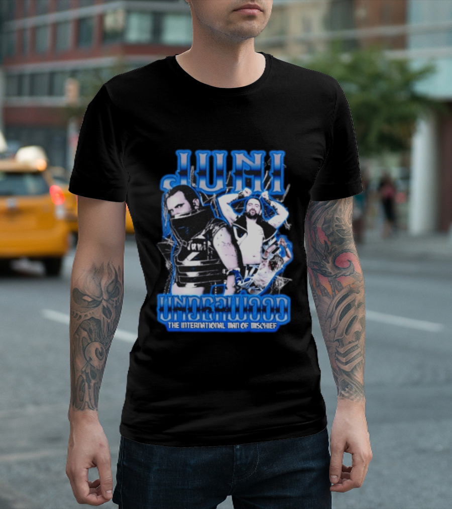 Juni Underwood The International Man Of Mischief T-Shirt