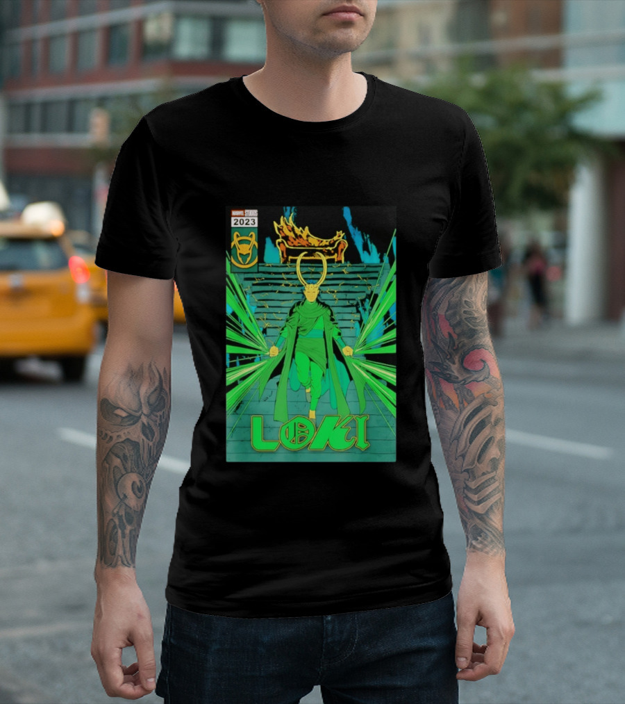 Marvel Studios Loki 2023 Season 2 God Comic T-Shirt