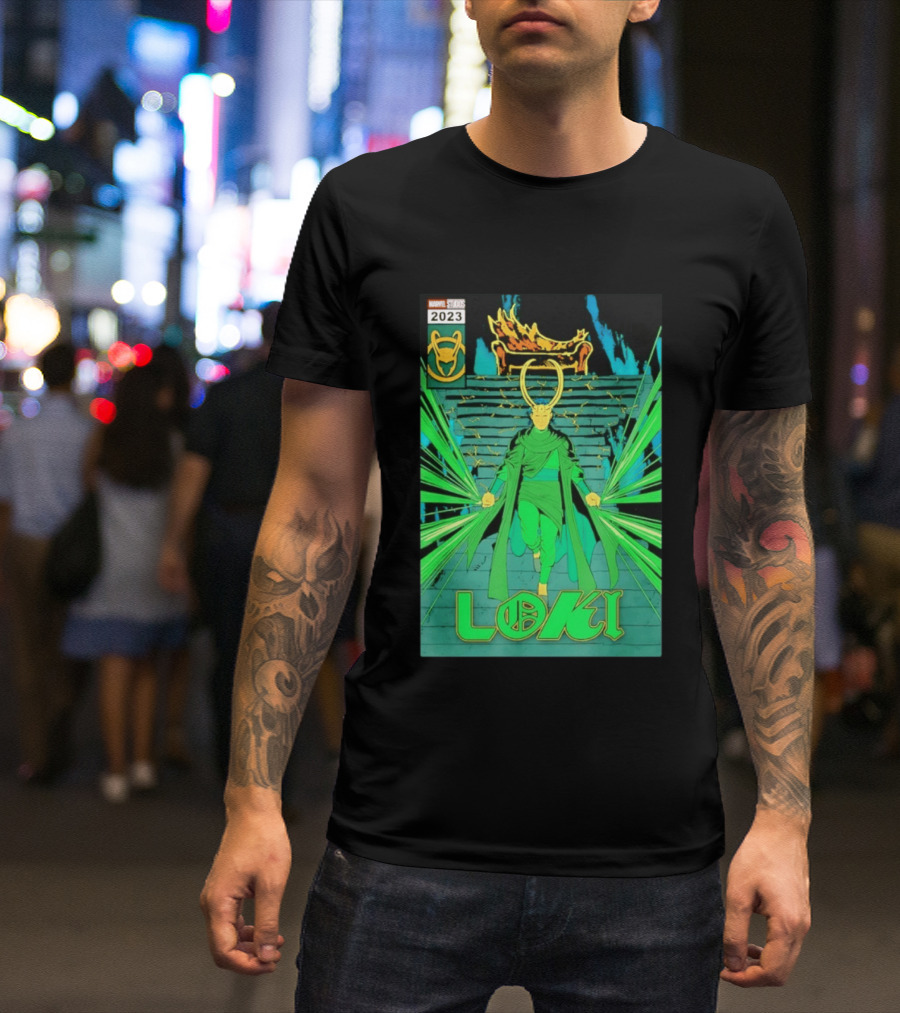 Marvel Studios Loki 2023 Season 2 God Comic T-Shirt