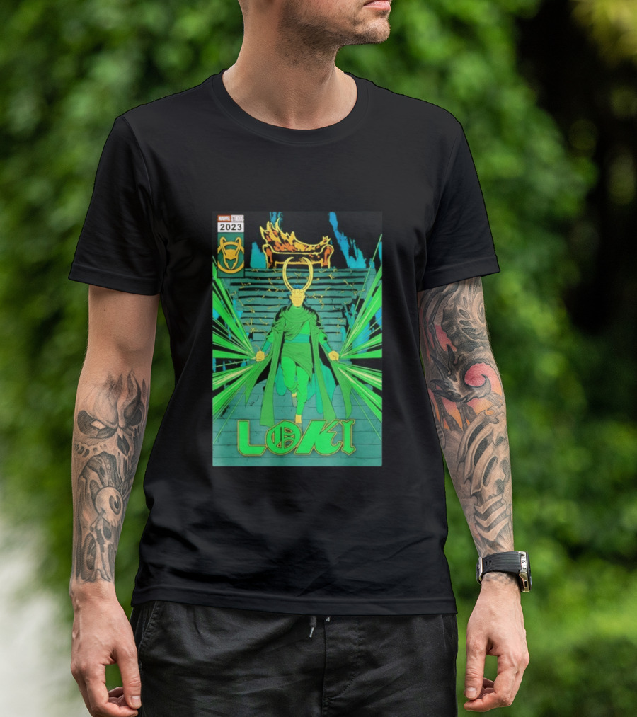 Marvel Studios Loki 2023 Season 2 God Comic T-Shirt