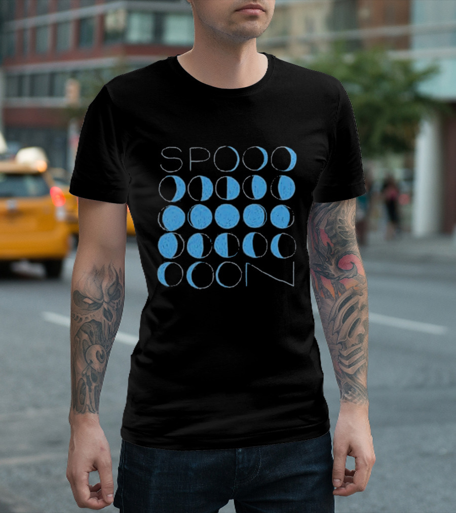 SPOON Phases Of Blue Moons T-Shirt