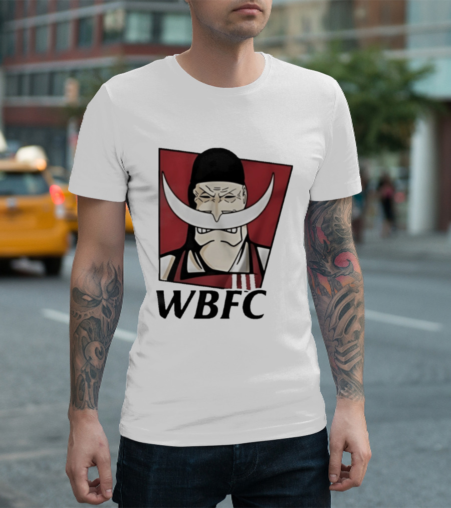 WBFC Whitebeard Fried Chicken Anime T-Shirt