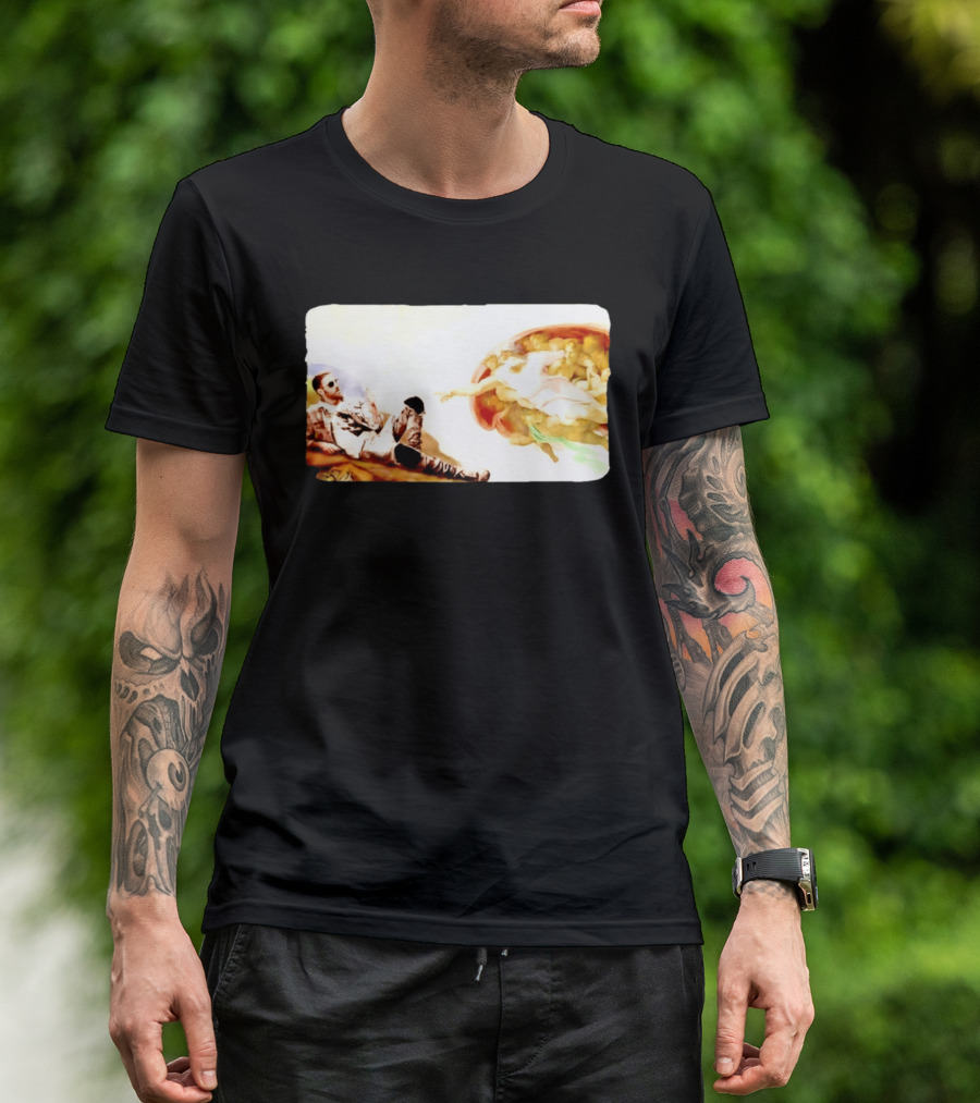 AEW Orange Cassidy The Creation Of Adam T-Shirt