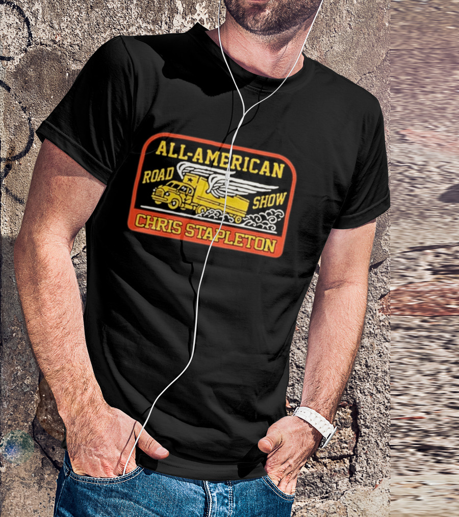 Chris Stapleton All American Road Show Winged Truck T-Shirt