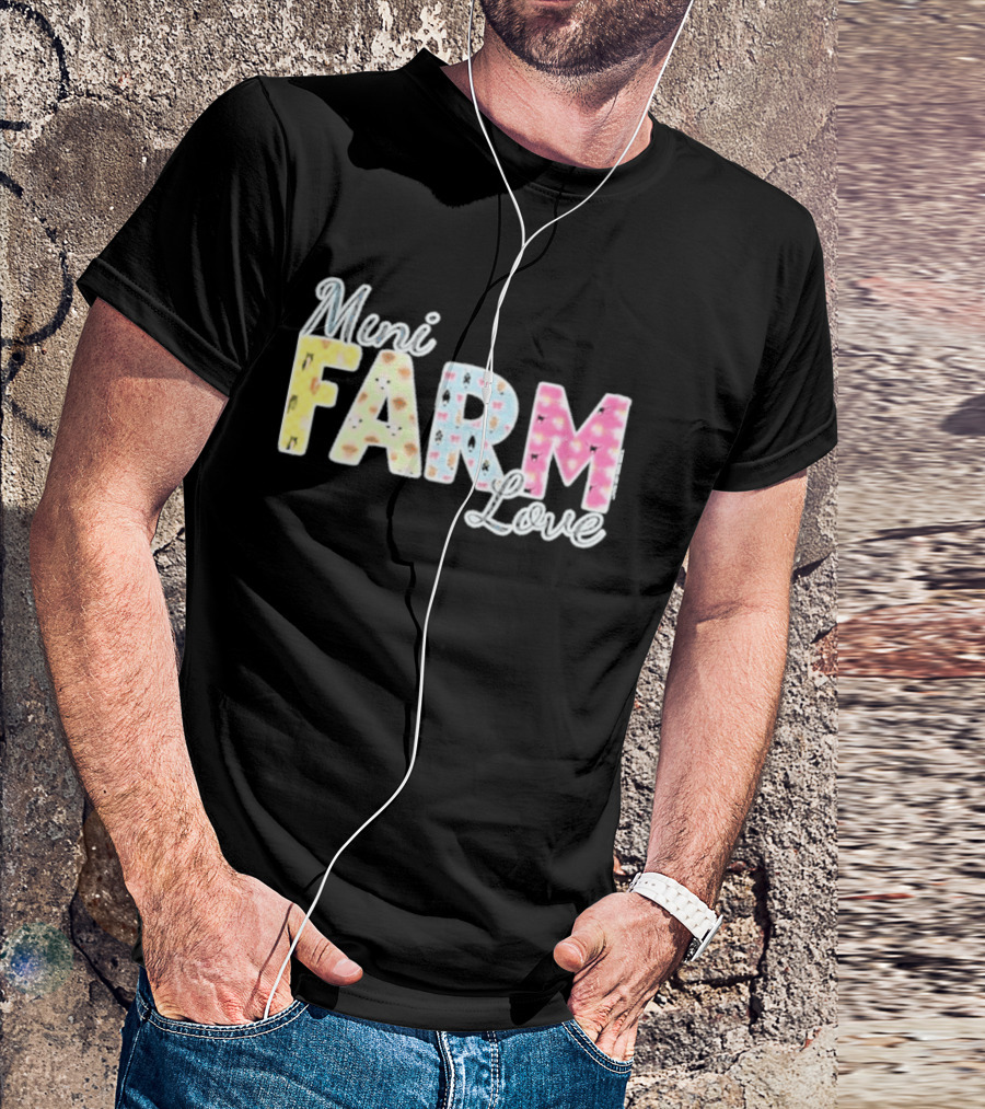 Mini Farm Love Floral Pastel T-Shirt
