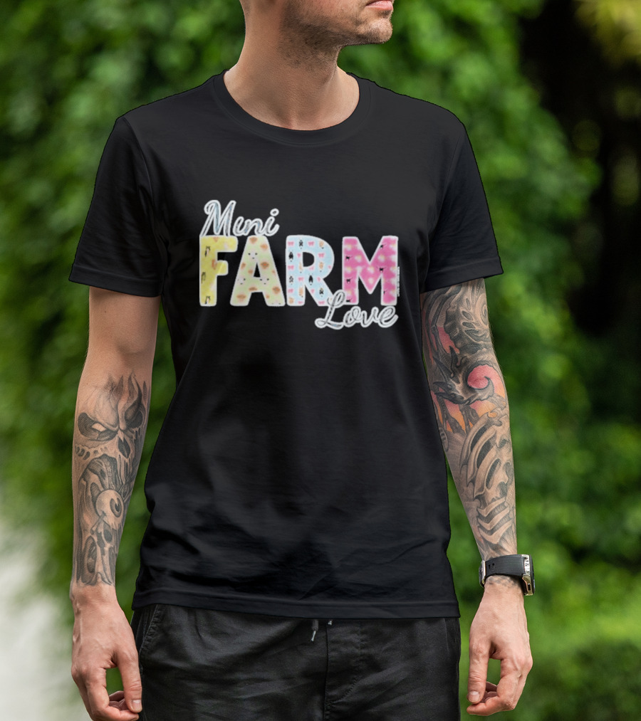 Mini Farm Love Floral Pastel T-Shirt