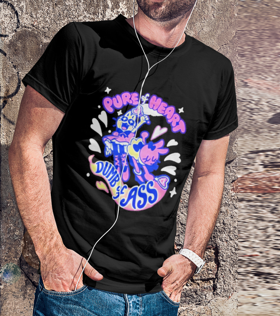 Pure Heart Dumb Of Ass Giraffalope Fun T-Shirt