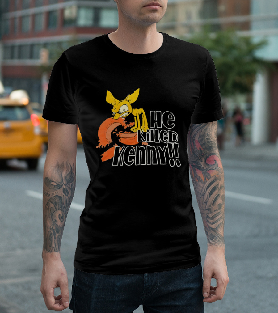 Psycho Chihuahua He Killed Kenny T-Shirt