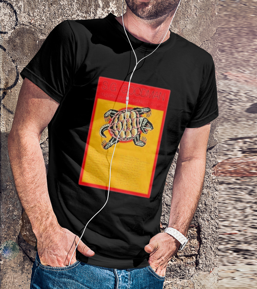 S.G. Goodman Planting By The Signs Tour 2025 Turtle Artwork And Tour Dates T-Shirt