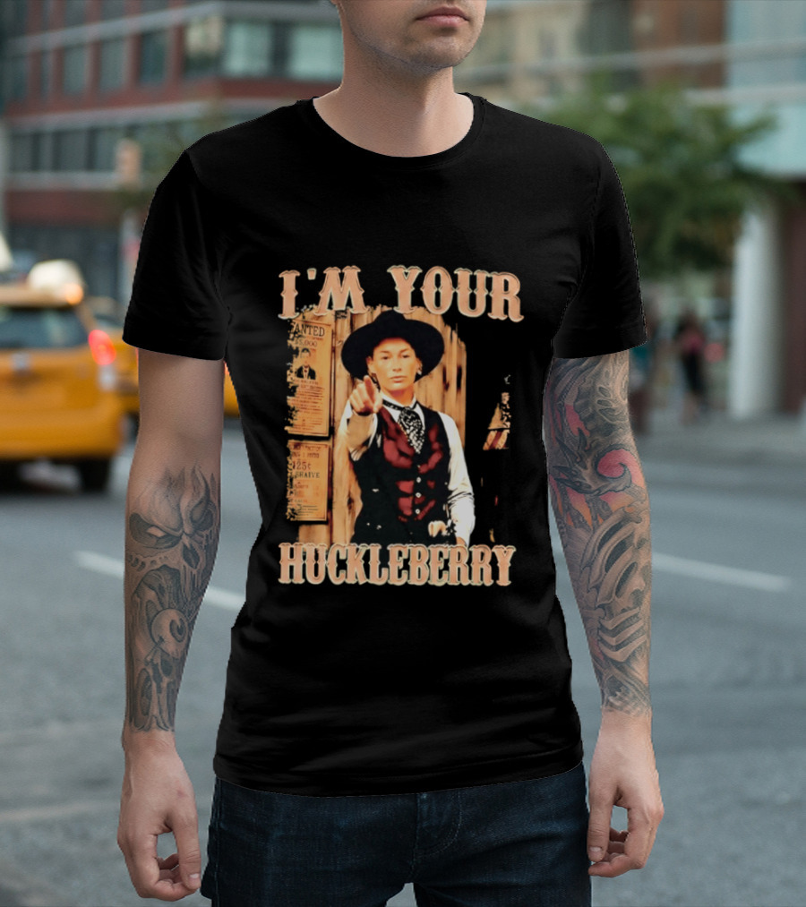 I'm Your Huckleberry Sophie Cunningham Indiana Fever Cowgirl T-Shirt