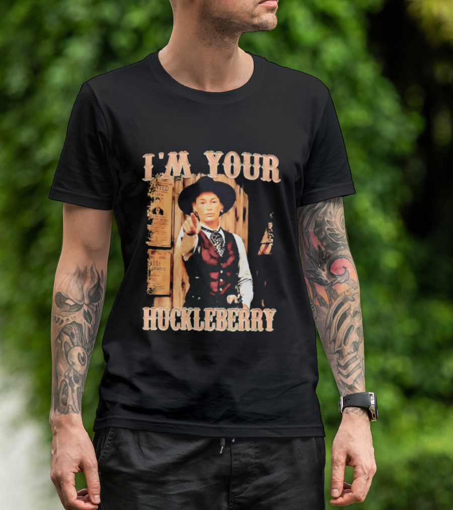I'm Your Huckleberry Sophie Cunningham Indiana Fever Cowgirl T-Shirt