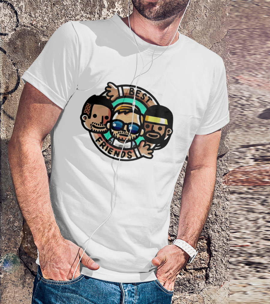 All Elite Wrestling Best Friends Cartoon Characters T-Shirt