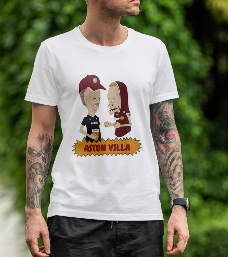 Aston Villa Beavis And Butt Head BK8 T-Shirt