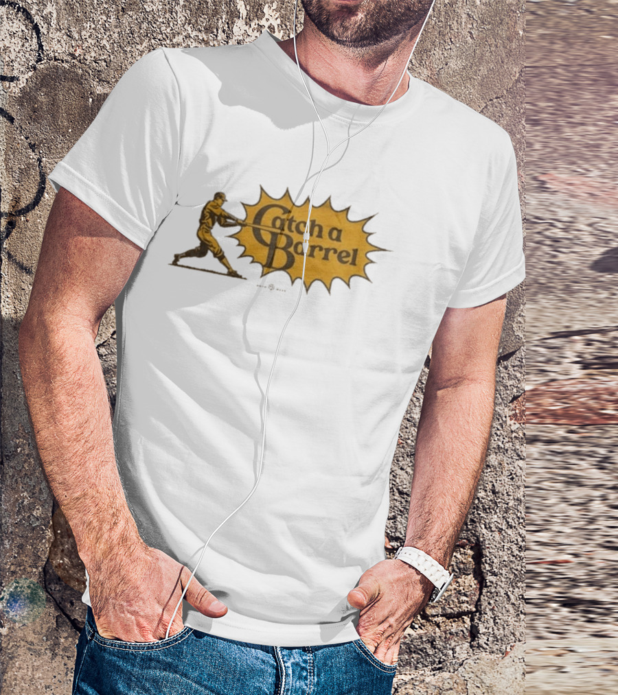 Jackson Merrill Catch A Barrel San Diego Padres Baseball T-Shirt
