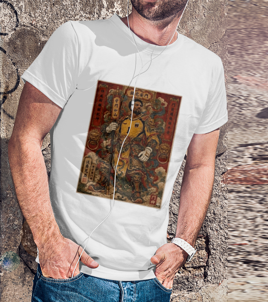 Cape Verde Goalkeeper Vozninha Door God Guardian T-Shirt