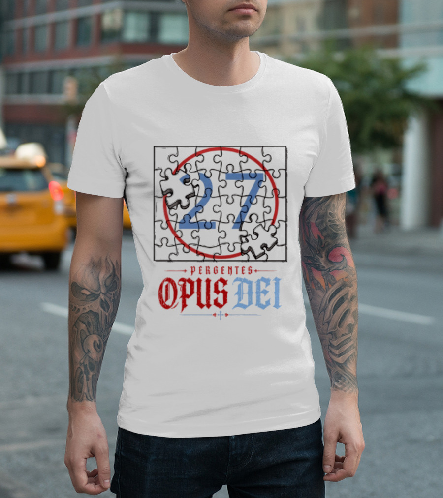Pergentes Opus Dei 27 Puzzle T-Shirt