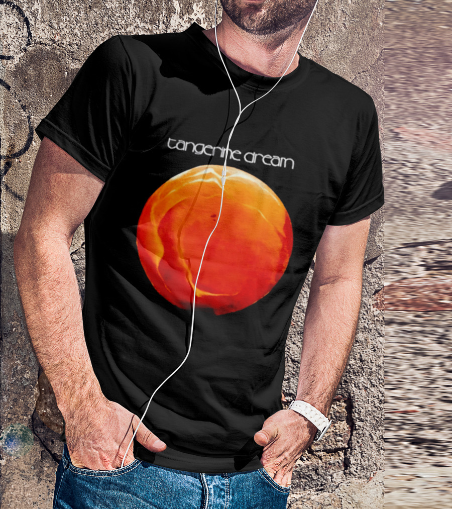 Tangerine Dream 1990 Concert Tour Tangerine Sphere T-Shirt