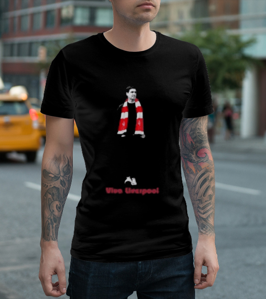 Xabi Alonso Viva Vamos Liverpool LFC Football YNWA T-Shirt
