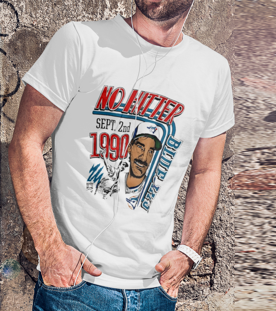 Toronto Blue Jays No Hitter Dave Stieb Sept 2nd 1990 T-Shirt